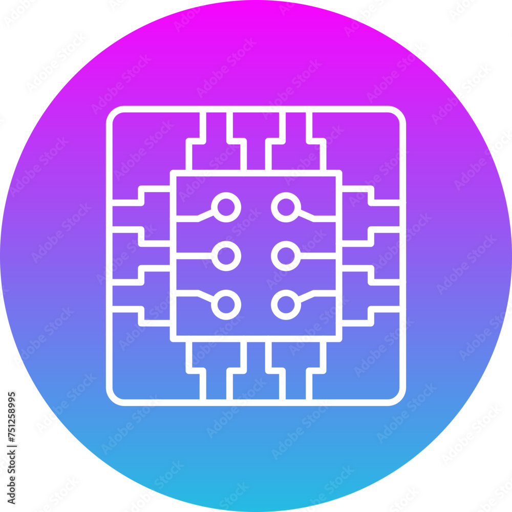 Microchip Icon Microchip Icon