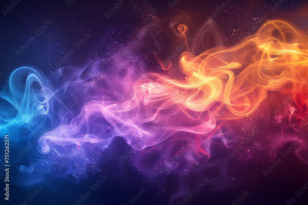 Rainbow smoke04 Rainbow smoke04