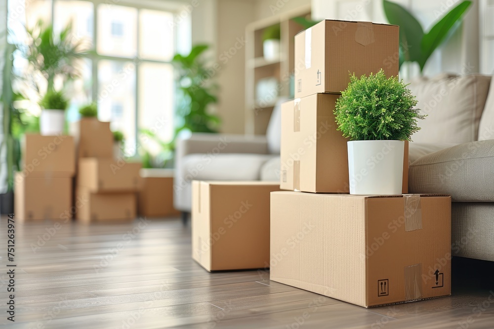 a bunch of moving boxes in a house of all different types and sizes professional photography a bunch of moving boxes in a house of all different types and sizes professional photography