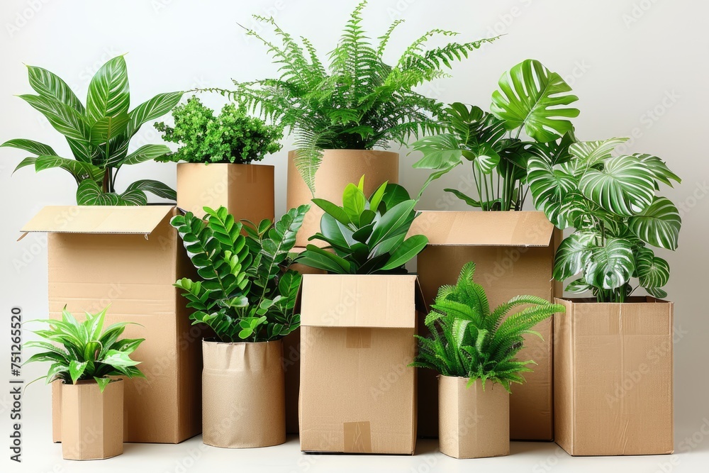 a bunch of moving boxes in a house of all different types and sizes professional photography a bunch of moving boxes in a house of all different types and sizes professional photography