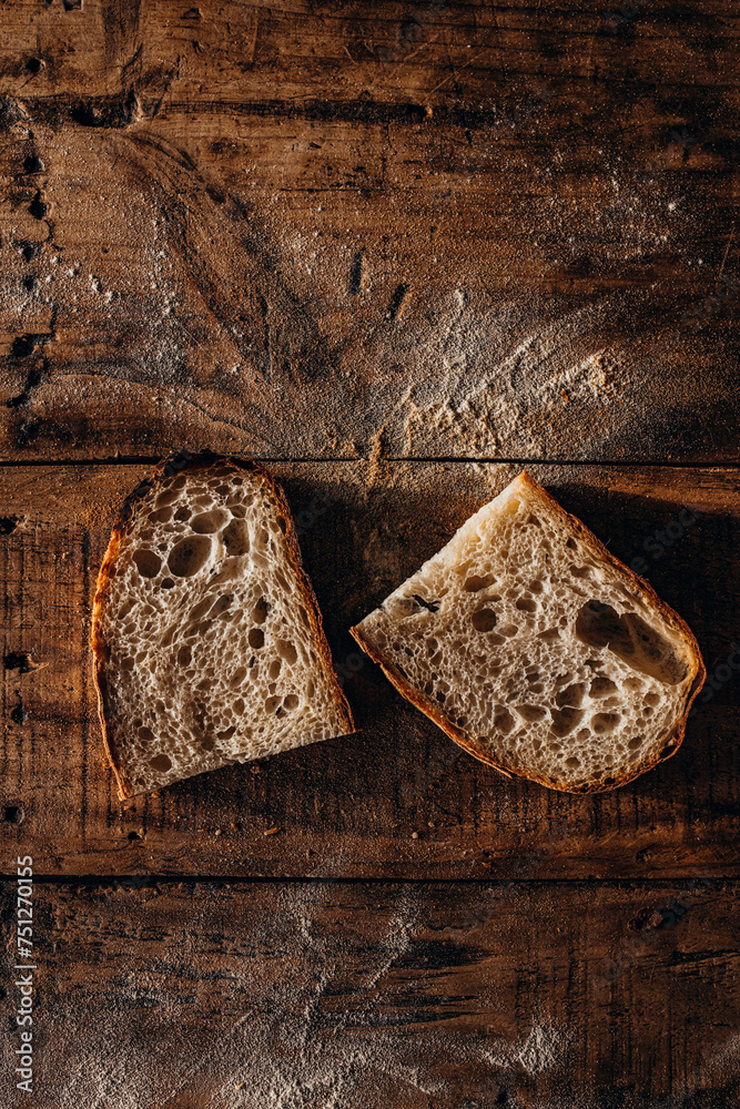 Rustic sourdough homemade bread Rustic sourdough homemade bread