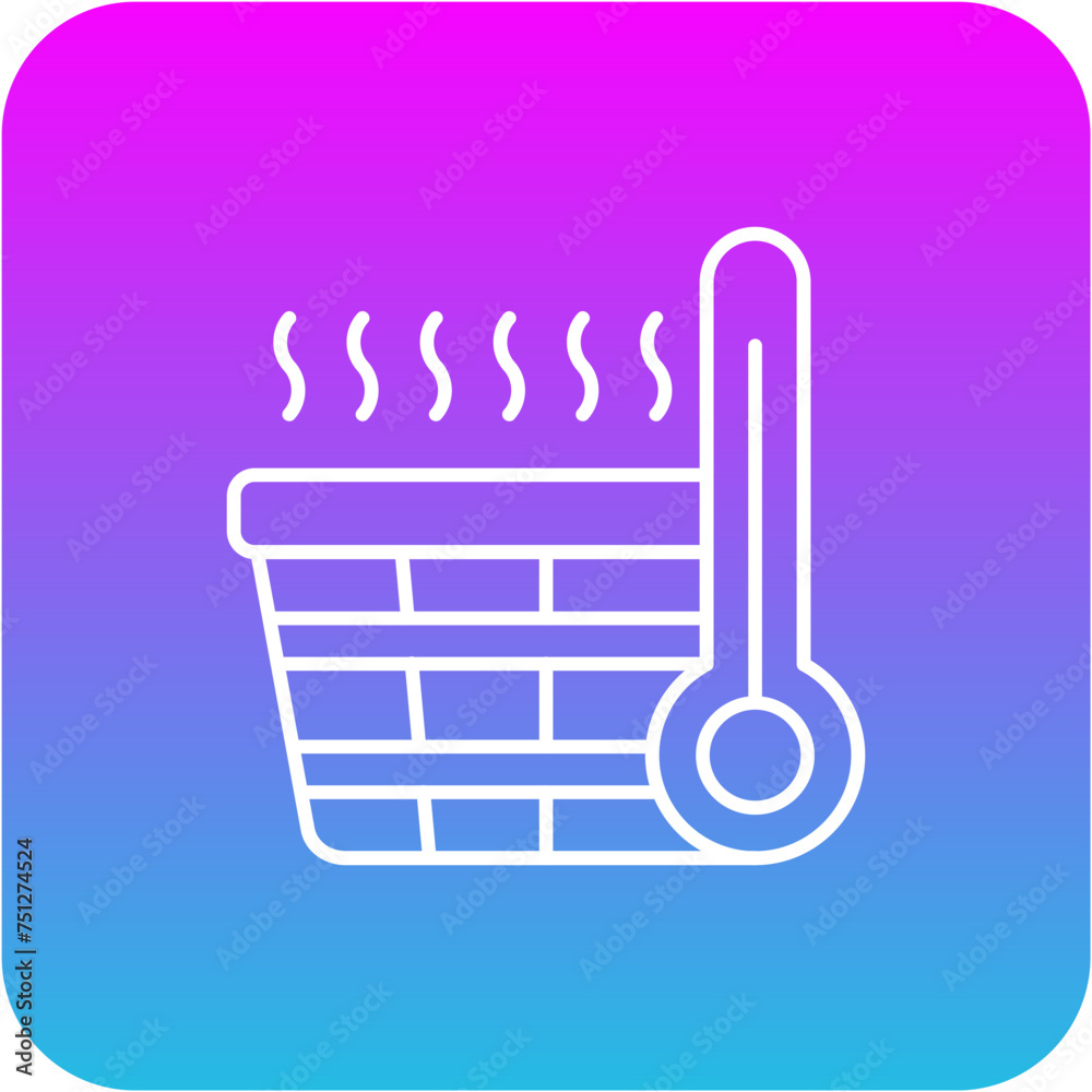 Hot Temperature Icon