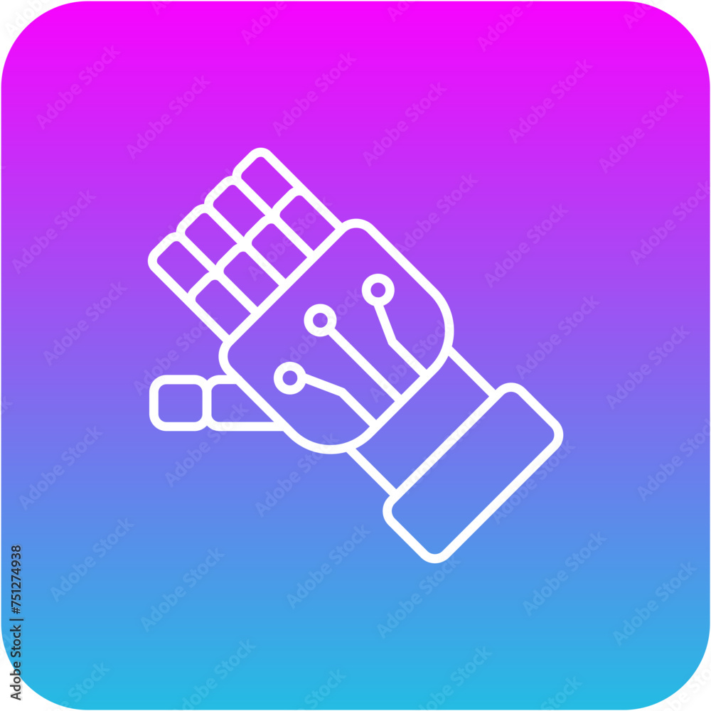 Bionic Arm Icon Bionic Arm Icon