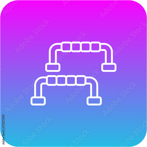 Push Up Bars Icon