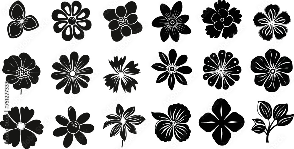 Flower icon stock vector Flower icon stock vector