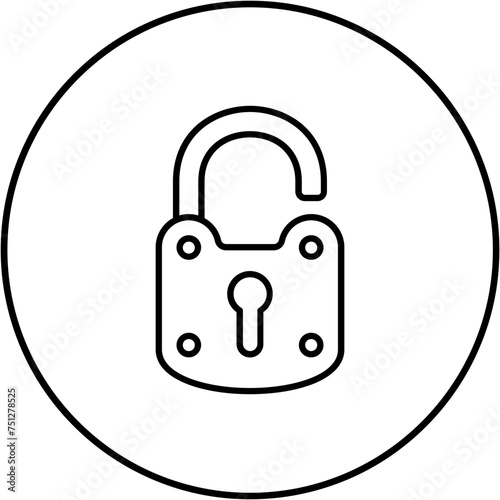 Open Lock Icon