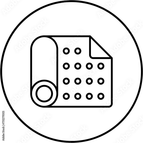 Yoga Mat Icon