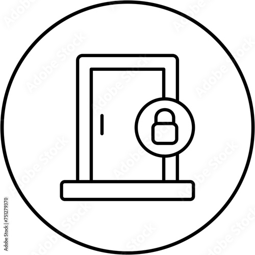 Door Lock Icon