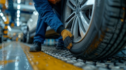 Tire Maintenance and Service at Repair Center. Comprehensive Auto Care.