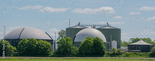 Biogasanlage zur Stromerzeugung und Energiegewinnung