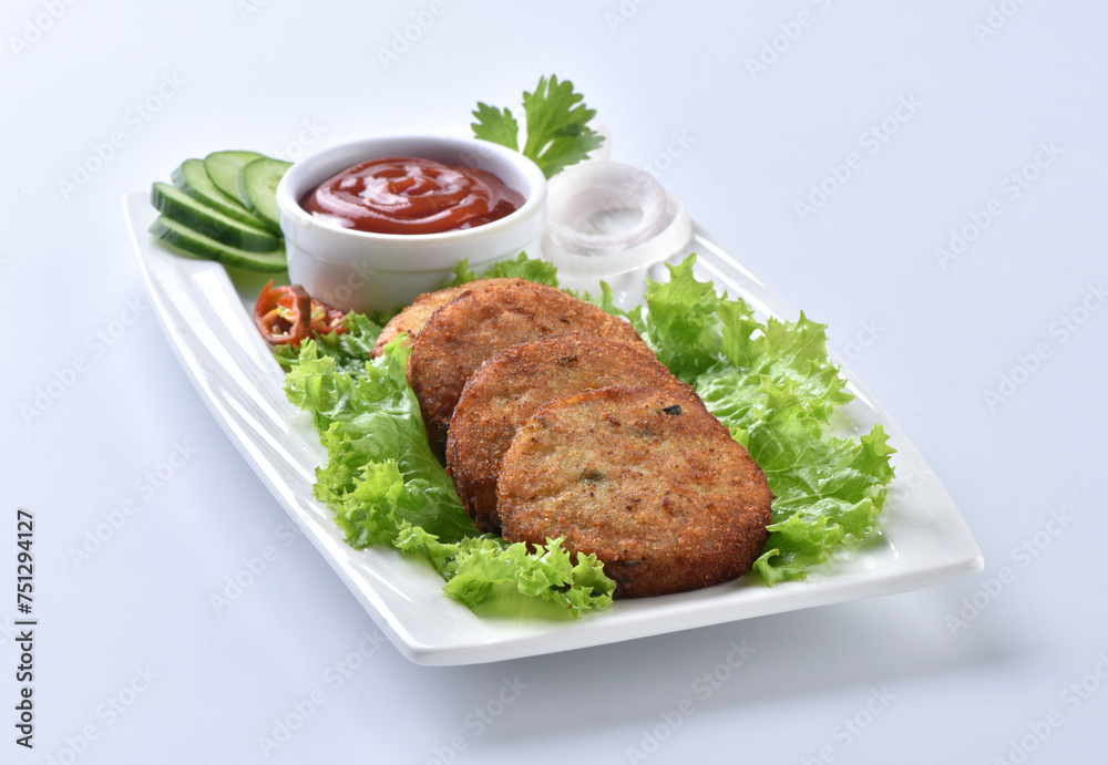 Shami Kabab or Chicken Cutlets Shami Kabab or Chicken Cutlets