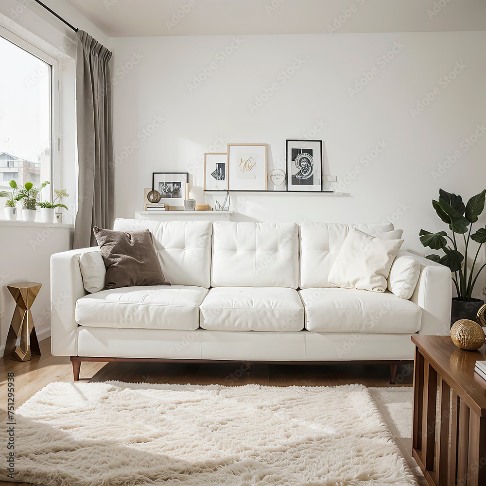 modern living room with sofa modern living room with sofa