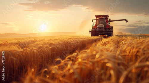 Commodities trading realistic agricultural and metal market visuals