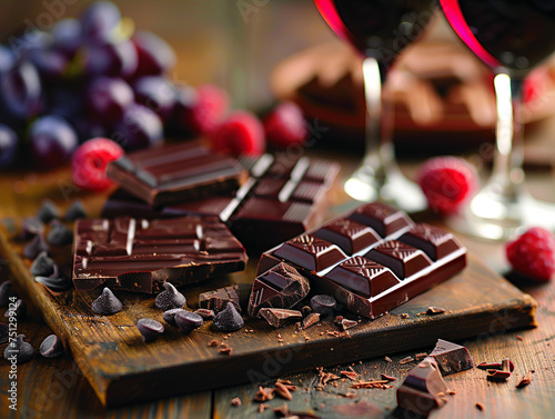 Chocolate and wine indulgence realistic pairings for the senses
