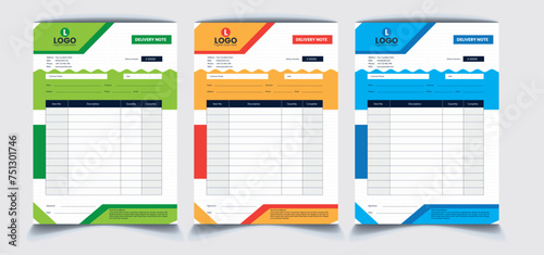 Wallpaper Mural Delivery Note Pad Design  Torontodigital.ca