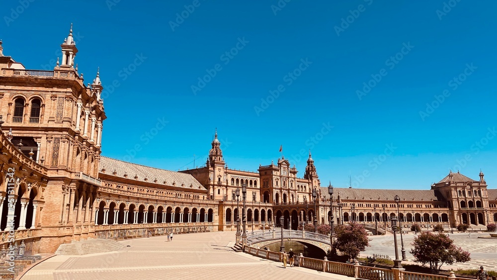 Naklejka premium Plaza de Espana
