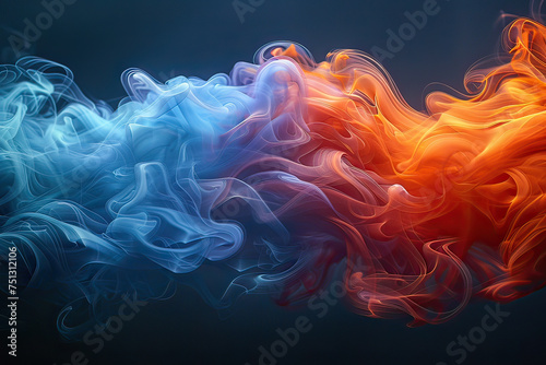 Exploring the Fiery Dance of Orange and Yellow, Abstract Flames and Warm Glows in the Wild, Abstract Flames and Explosive Energy in Nature, Abstract Flames and the Warm Glow of Nature's Fire, Abstract © Photographer