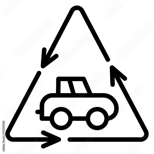 Used Cars icon vector image. Can be used for Automotive Dealership.