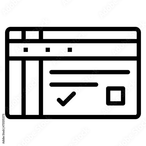 Prepaid Card icon vector image. Can be used for Banking.