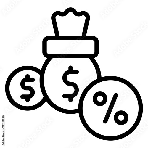Tax Haven icon vector image. Can be used for Banking.