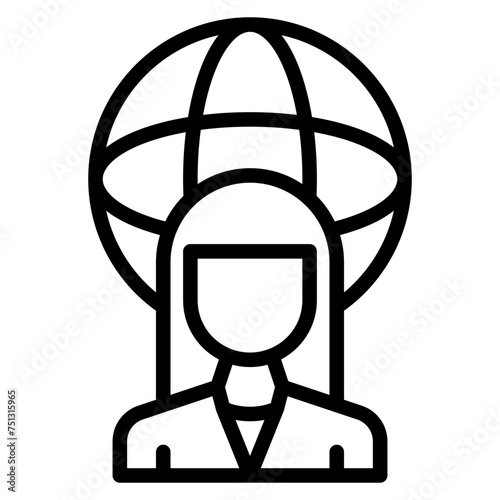 Incumbent icon vector image. Can be used for Politics.