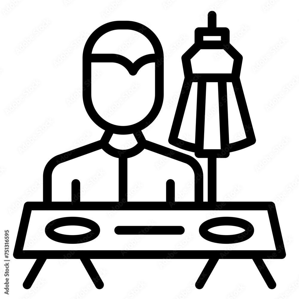Visual Merchandiser icon vector image. Can be used for Merchandising. Visual Merchandiser icon vector image. Can be used for Merchandising.