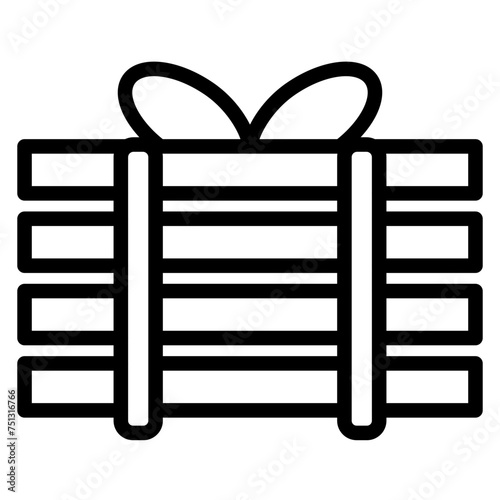 Bundling icon vector image. Can be used for Merchandising.