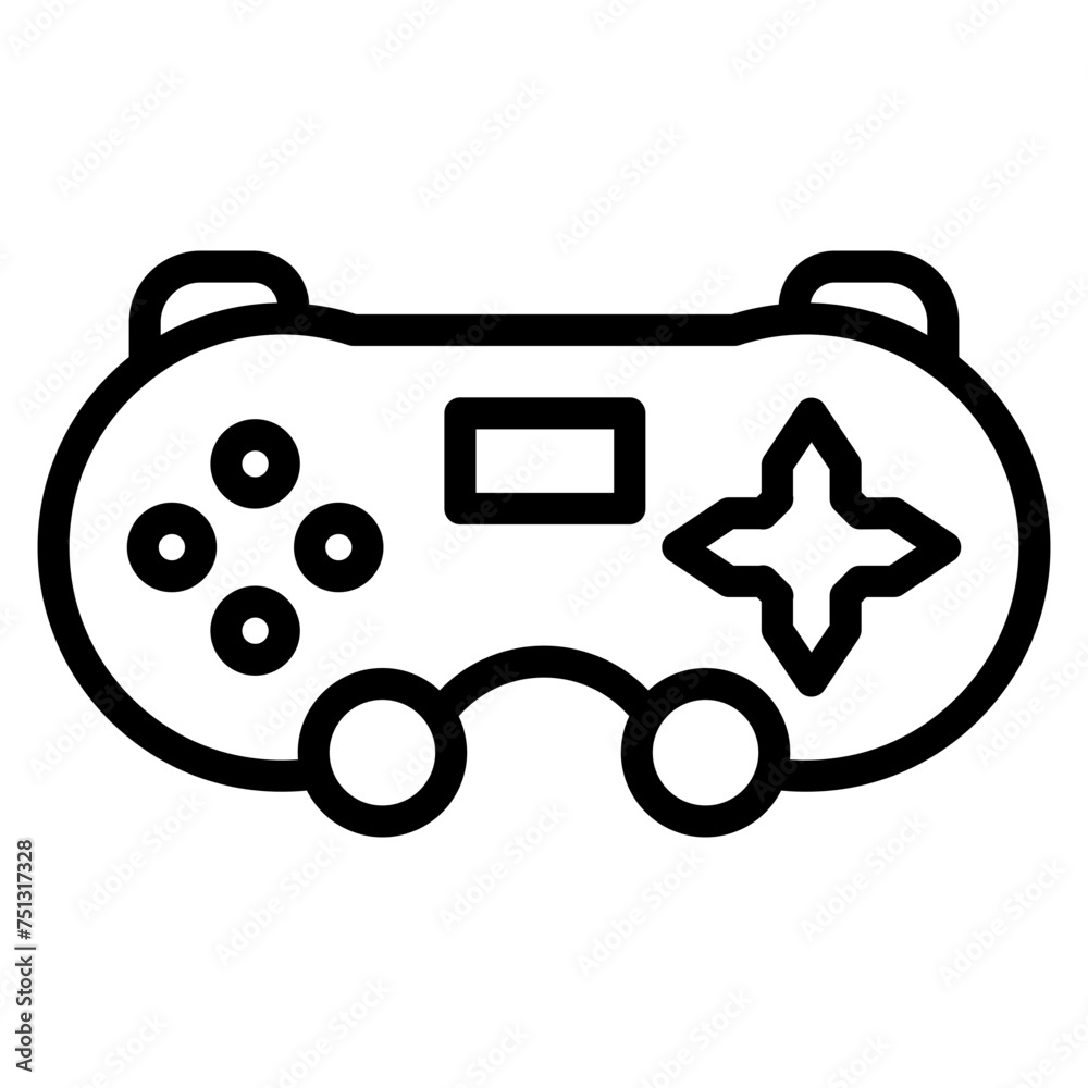 Game Console icon vector image. Can be used for Technology eCommerce.