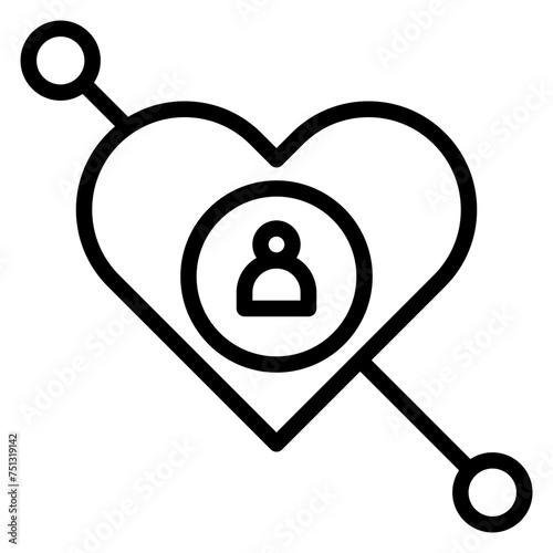 Kind Acts icon vector image. Can be used for Charity.