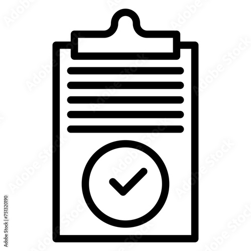 Compliance icon vector image. Can be used for Business Onboarding.