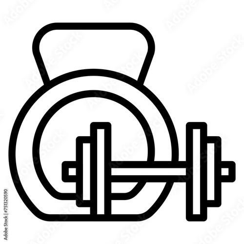 Crossfit icon vector image. Can be used for Fitness.