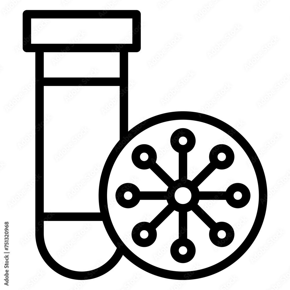 Microorganism icon vector image. Can be used for Virtual Lab. Microorganism icon vector image. Can be used for Virtual Lab.