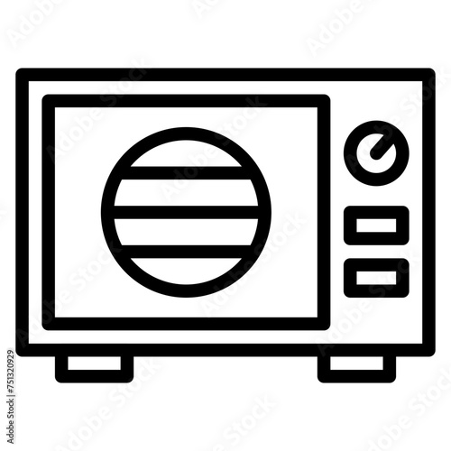 Lab Oven icon vector image. Can be used for Virtual Lab.