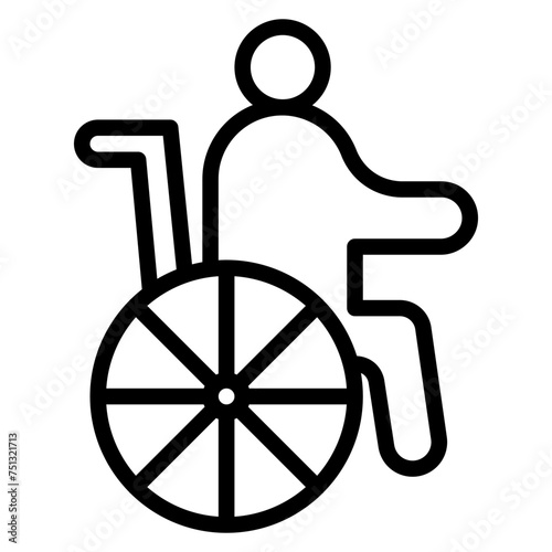 Mocking Disability icon vector image. Can be used for Bullying in Society.