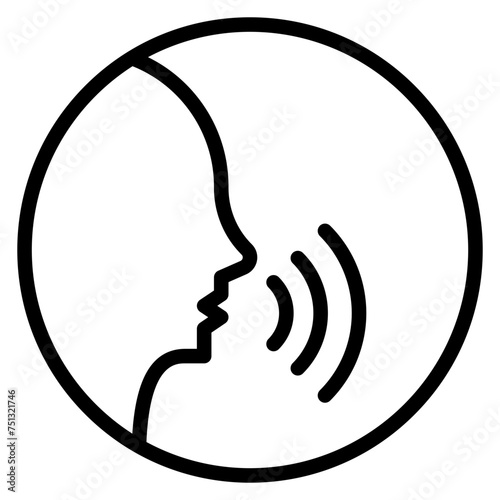 Rumors icon vector image. Can be used for Bullying in Society.