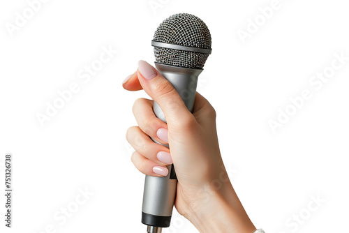 microphone on a transparent background photo