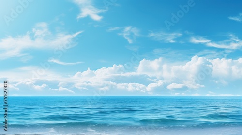Seaside scenery overlooking the ocean. © pixcel3d