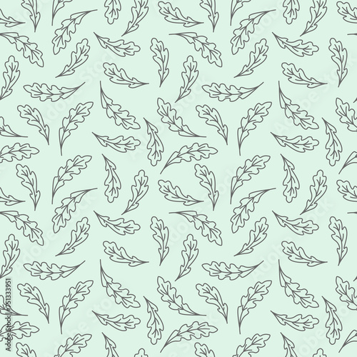 Seamless vectorGreen Leaf Pattern photo