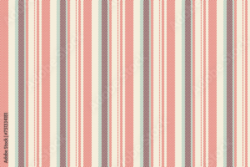 Fabric background stripe of vector lines pattern with a texture vertical textile seamless.