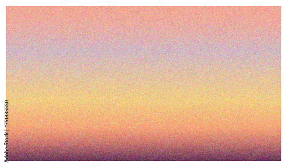 Obraz premium Sunset Glow Gradient, A soft and warm gradient that fades from a vibrant orange to a gentle lavender, capturing the ethereal quality of a sunset glow in an abstract design.