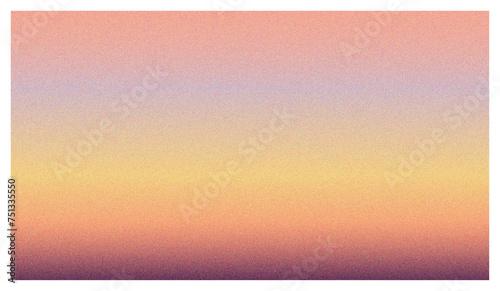  Sunset Glow Gradient, A soft and warm gradient that fades from a vibrant orange to a gentle lavender, capturing the ethereal quality of a sunset glow in an abstract design. © Pakamas