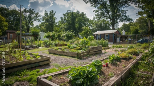 Blooming Unity: Community Garden Gathering