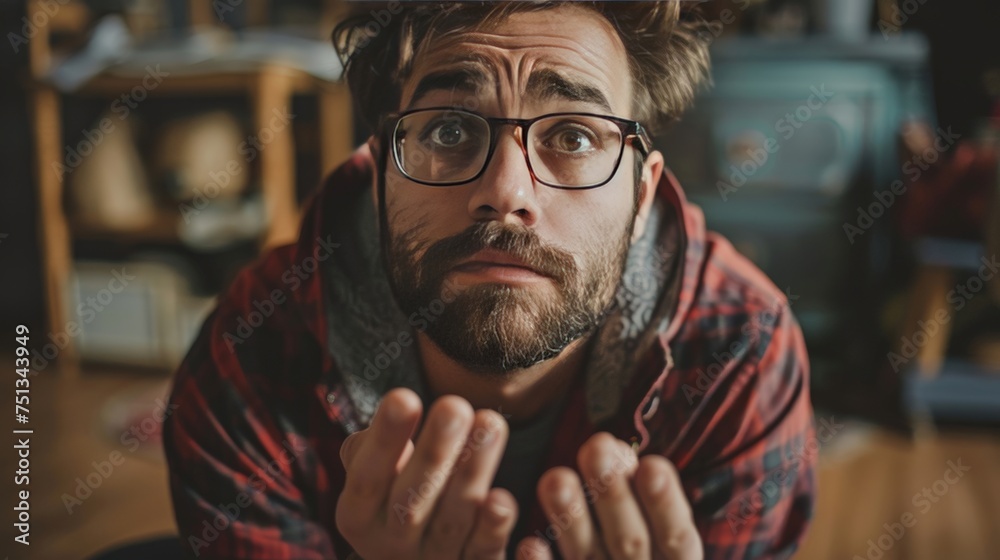 An unhappy man sits with his hands in his hands, sad. An unhappy man sits with his hands in his hands, sad.