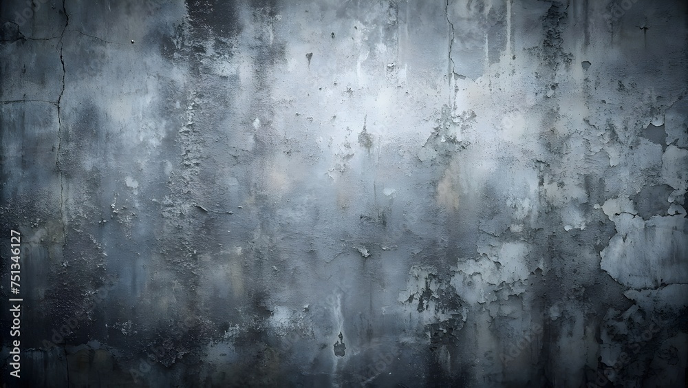 Fototapeta premium Aged Wall with Peeling Paint Texture