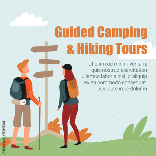 Guided Camping and Hiking Tours