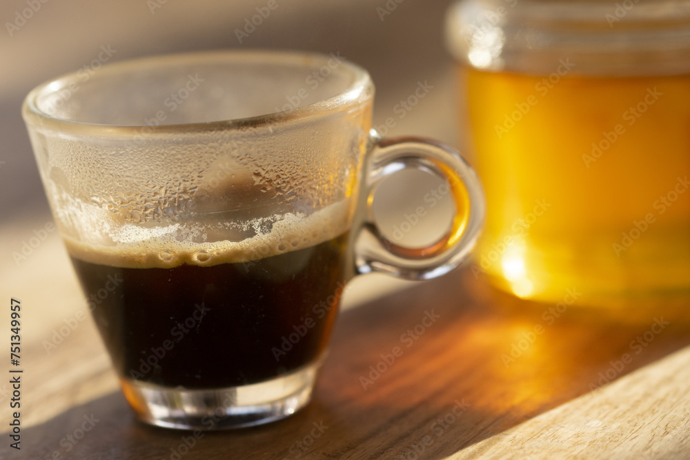 espresso and honey espresso and honey