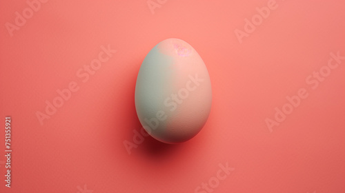 Easter day, Easter egg, Top view of easter egg multicolored egg on pastel, Easter wallpaper with easter eggs in a basket ai generated image, Easter poster and banner template with Easter eggs, Ai