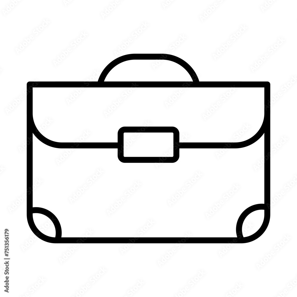 Briefcase line icon Briefcase line icon