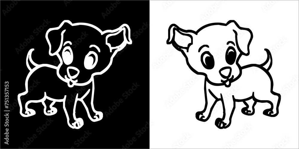 Illustration vector graphics of pupie icon