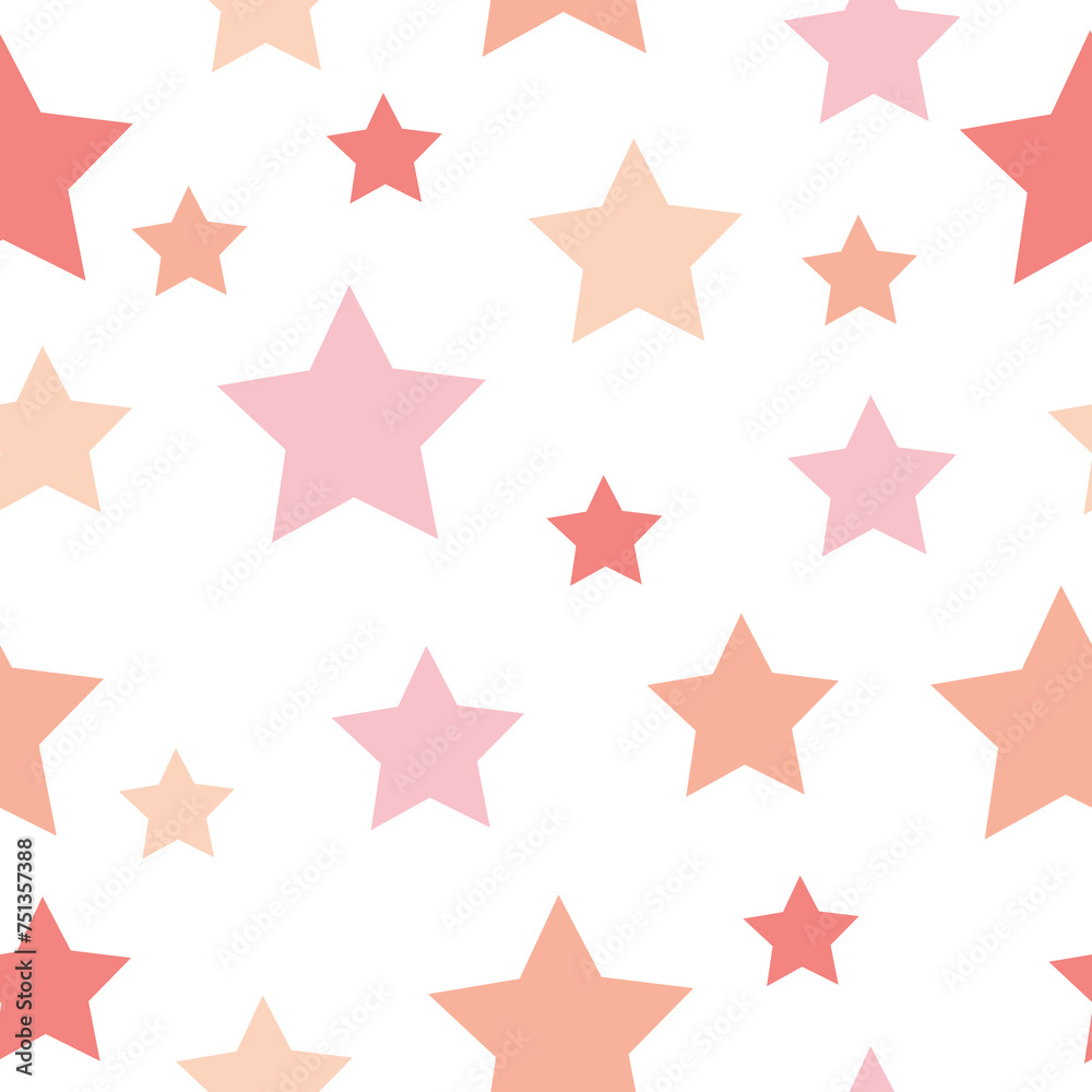 seamless background with bright neon stars seamless background with bright neon stars